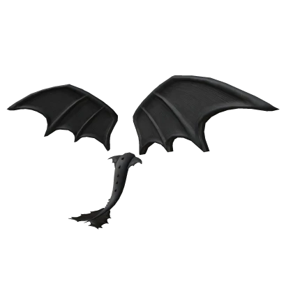 Toothless Wings and Tail -How to Train Your Dragon