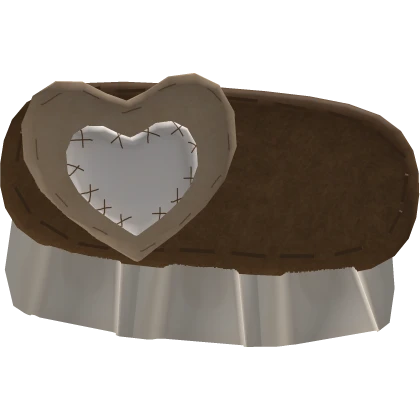 ♡ sweet igari mori kei heart hair clip