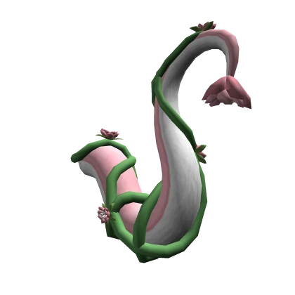 Kawaii Flower Dragon Tail
