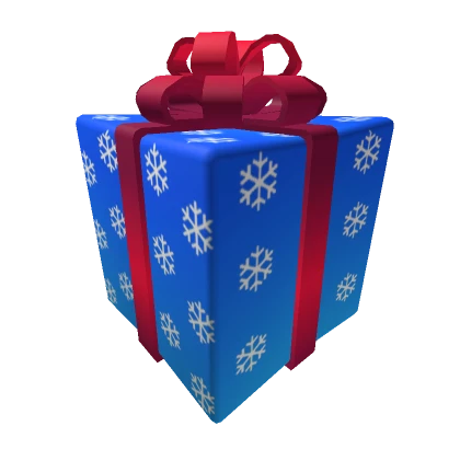 Blue Snowy Present