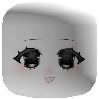 Kawaii Blush Doll Face Mask