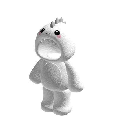 White Dino Onesie