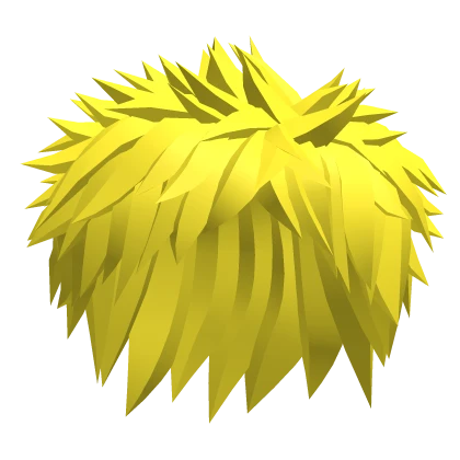  Yellow Spiky Messy Boy Hair