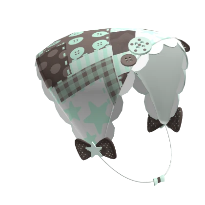  mint chocolate ice cream brown button headscarf