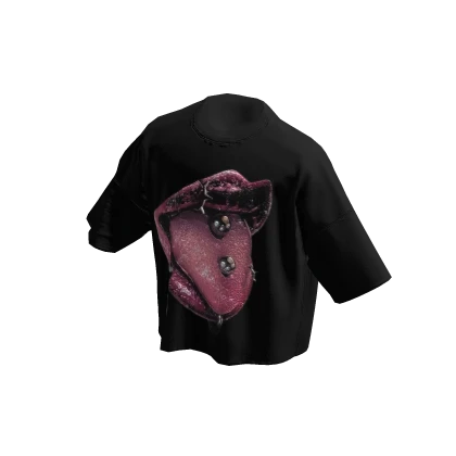 y2k Pierced Tongue T-Shirt