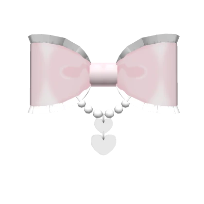 ♡ : little pink gyaru pearl bow