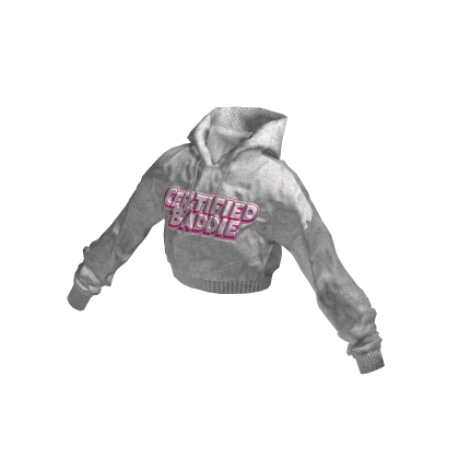 Baddie Hoodie White