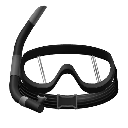Black Summer Beach Snorkel