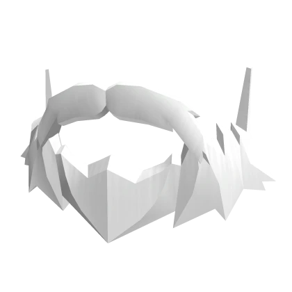 Scruffy Beard | White