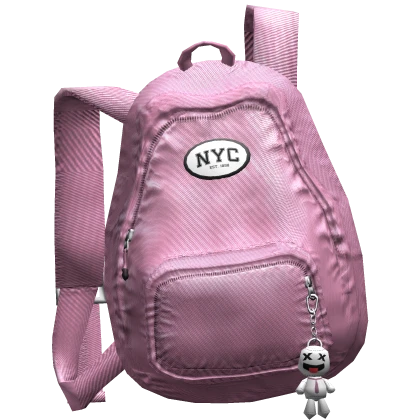 Off Shoulder Backpack Pink 3.0