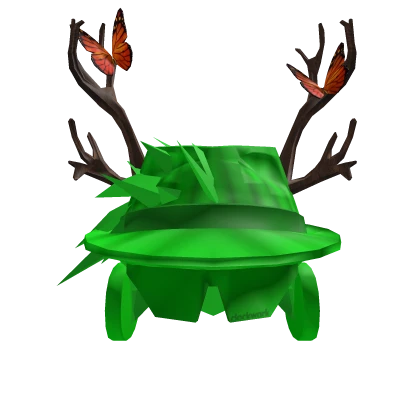 [⏳LIMITED] Green Hair + Clockworks + Antlers