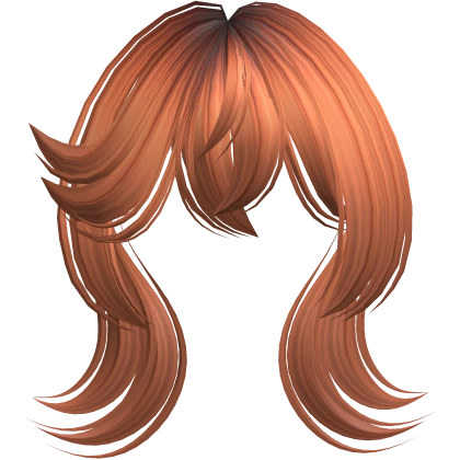 Punk Fluffy Spiky Long Bangs (Ginger)