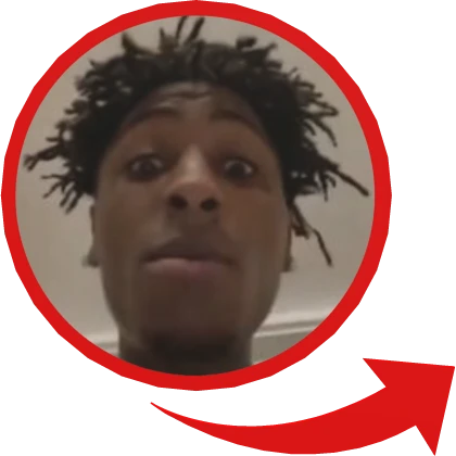 Youngboy Red Circle