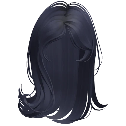 ♡ Igari Side Bangs Shoujo Hair (Navy Blue) 