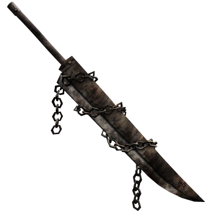 Silent Pyramid Great Knife Chained