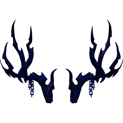 Blue Eternium Antlers