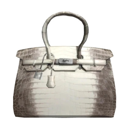  Himalayan Crocodile Birkin Shoulder Designer Bag 