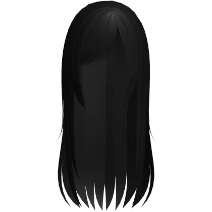 long gothic horror protagonist side hair black