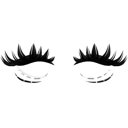 ♡ aegyo sal lashes (white liner)