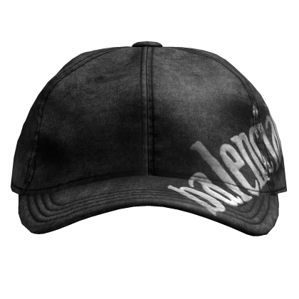 Distressed balenciaga Hat