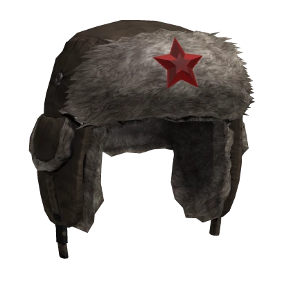 Winter Large Star Ushanka Brown