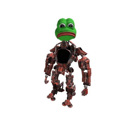 Green Frog Robot - Red