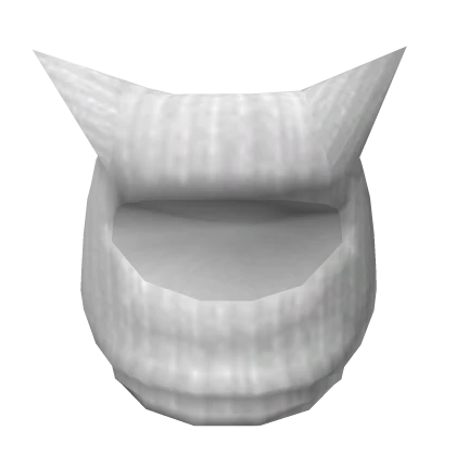 White Cat Balaclava Mask