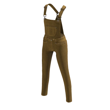 Classic Yellow Denim Overalls
