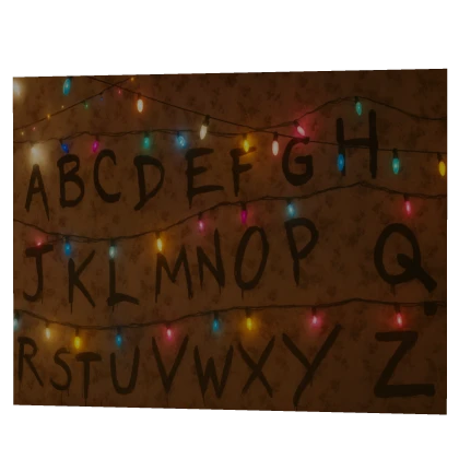 Stranger Things Alphabet