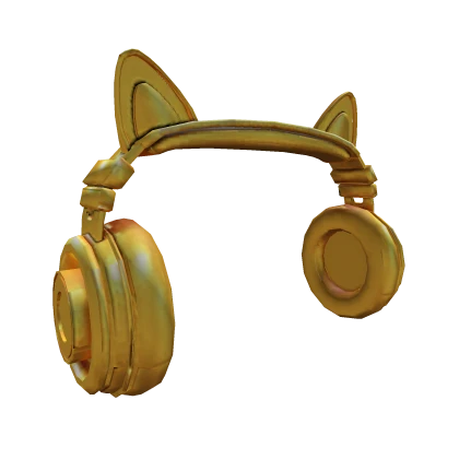 Gaming Kitty Headphones (Gold)