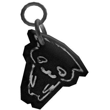 Sad Emo Cat Keychain