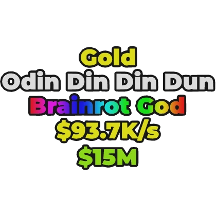 Odin Din Din Dun Nametag [Steal a Brainrot]