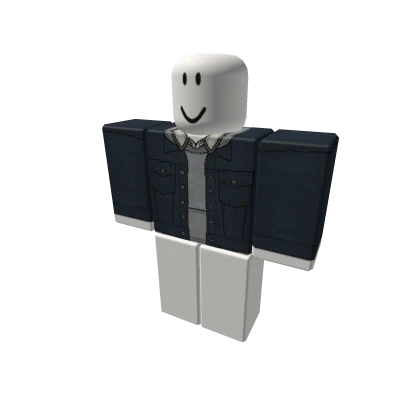 [ZB] Denim jacket w/ hoodie
