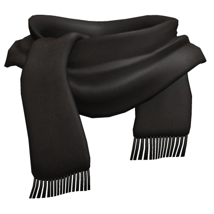 High Fashion Cosy Dark Brown Scarf