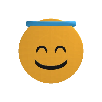 Innocent Emoji Head