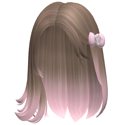 easter bunny girl hair in milktea brown