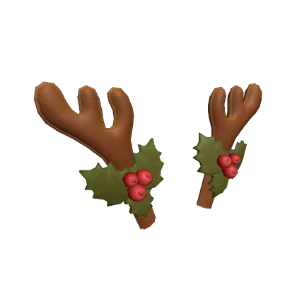 Christmas Reindeer Antlers Brown