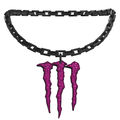 SCENE MONSTER ENERGY CHAIN 3.0 IN PINK