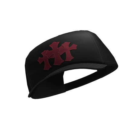 Chrome Hearts Cross Patch Trucker Hat | Tilted