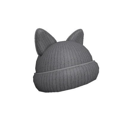 Miau Winter Beanie Gray