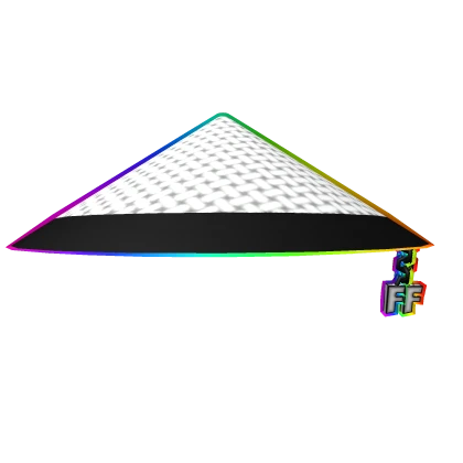 Cartoony Foltyn Family Samurai Hat Rainbow