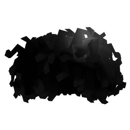 Fluffy Curly Afro Black V2