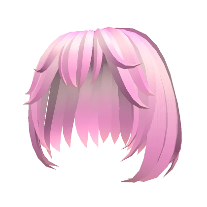 Pink Short Anime Bob