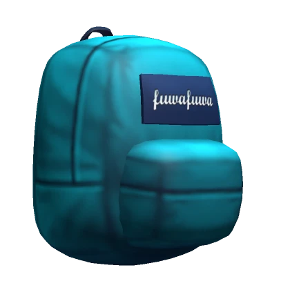 Big Blue Backpack (No Straps)