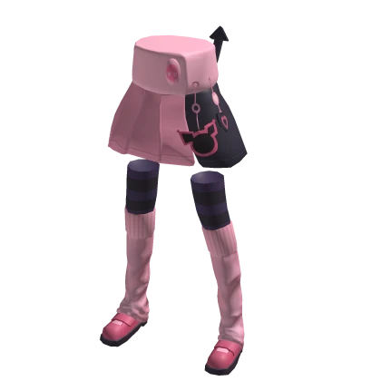 Kuromi's Pink Skirt