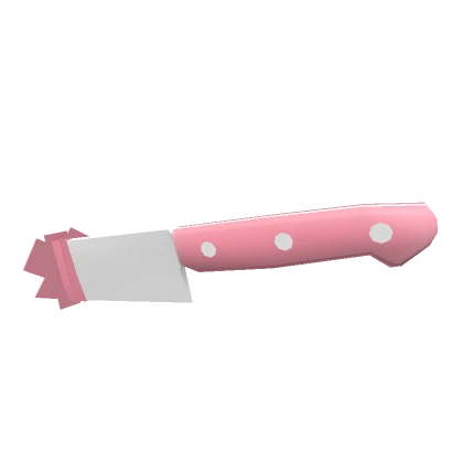 Pink Taped to the Back Knife Prop