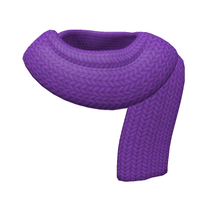 Purple Knit Scarf (1.0)