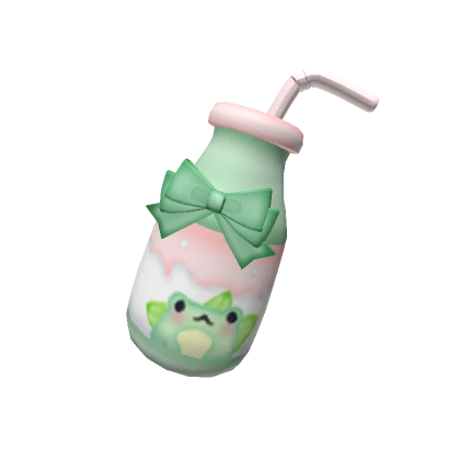 Kawaii Frog Drink