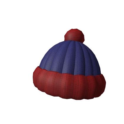 Red and Blue Beanie