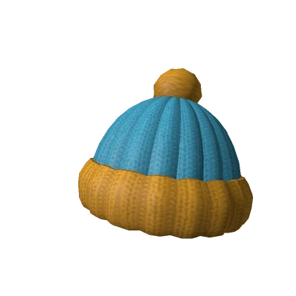 Blue and Yellow Beanie 